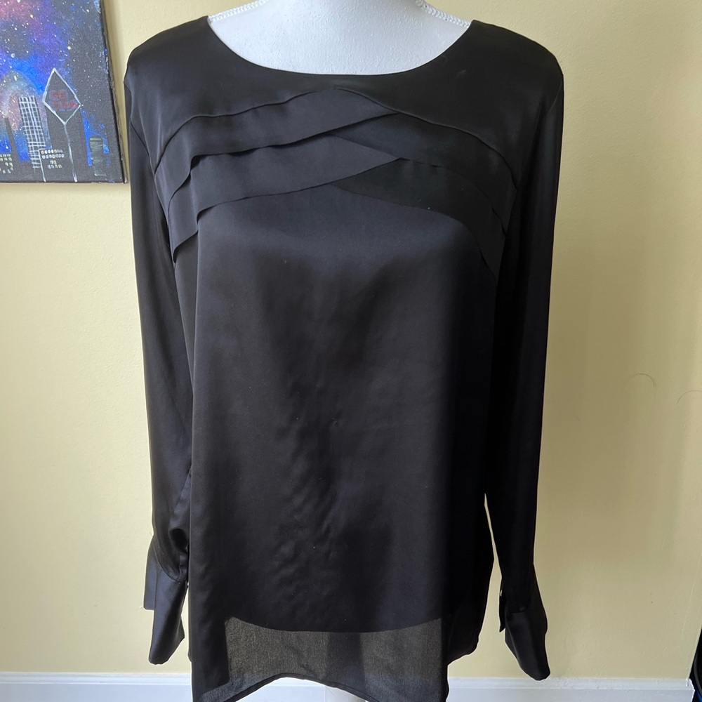 Banana republic black blouse